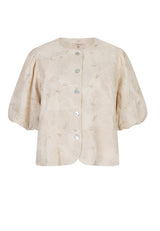 ESQUALO blouse korte mouw