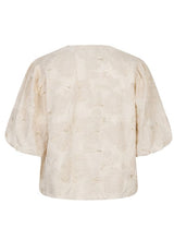 ESQUALO blouse korte mouw