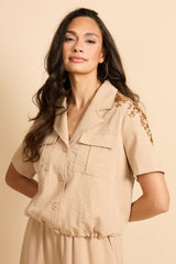 G-MAXX blouse korte mouw