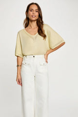 MORGAN top korte mouw