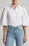SOLANGE blouse korte mouw