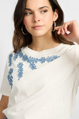 C&S THE LABEL top korte mouw