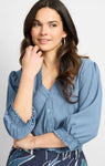 C&S THE LABEL blouse lange mouw