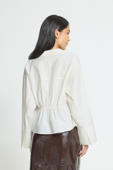ICHI blouse lange mouw