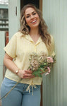 ENJOY blouse korte mouw
