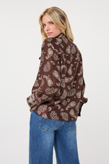 ESQUALO blouse lange mouw