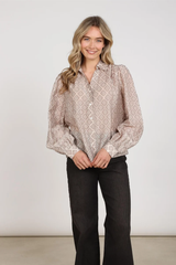NUKUS blouse lange mouw