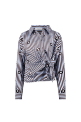 NUKUS blouse lange mouw