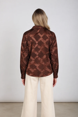 NUKUS blouse lange mouw