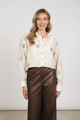 NUKUS blouse lange mouw