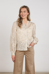 NUKUS blouse lange mouw