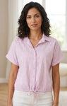 ENJOY blouse korte mouw