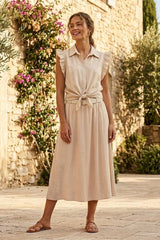 SOLANGE blouse korte mouw