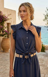 SOLANGE blouse korte mouw