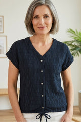 ENJOY blouse korte mouw