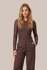 C&S THE LABEL top lange mouw