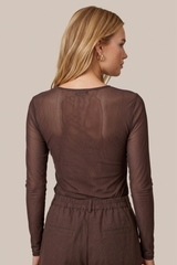 C&S THE LABEL top lange mouw