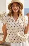 SOLANGE top korte mouw
