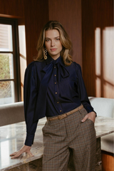 C&S THE LABEL blouse lange mouw