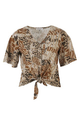 ENJOY blouse korte mouw