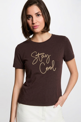 MORGAN top korte mouw