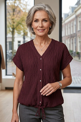 ENJOY blouse korte mouw