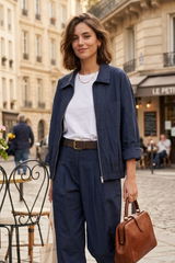 SOLANGE blouse lange mouw