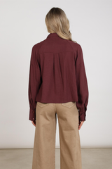 NUKUS blouse lange mouw