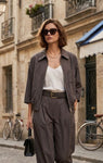 SOLANGE blouse lange mouw