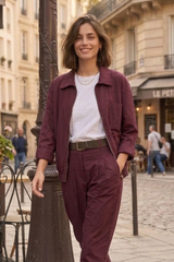 SOLANGE blouse lange mouw