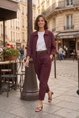 SOLANGE blouse lange mouw