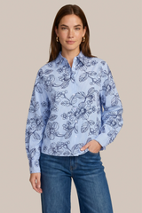 C&S THE LABEL blouse lange mouw
