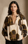 SOLANGE blouse lange mouw