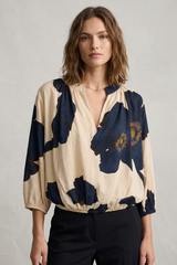 SOLANGE blouse lange mouw