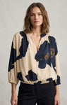 SOLANGE blouse lange mouw