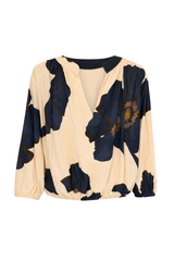 SOLANGE blouse lange mouw