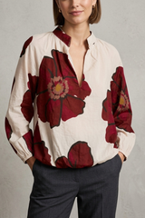 SOLANGE blouse lange mouw