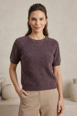 SOLANGE top korte mouw