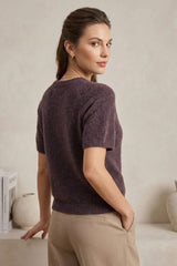 SOLANGE top korte mouw
