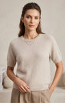 SOLANGE top korte mouw