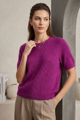 SOLANGE top korte mouw