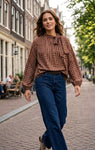 SOLANGE top lange mouw