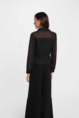 MORGAN blouse lange mouw