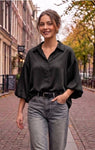 SOLANGE blouse lange mouw