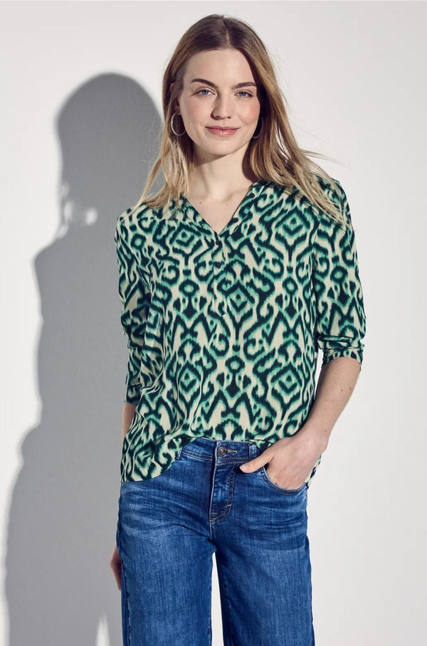 Street One blouse lange mouw