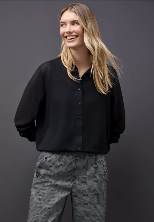 Street One blouse lange mouw