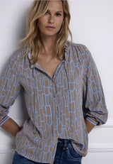 Street One blouse lange mouw