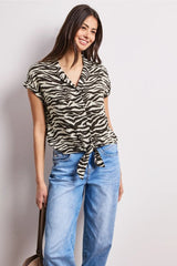 Street One blouse korte mouw