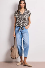 Street One blouse korte mouw