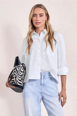 Street One blouse lange mouw